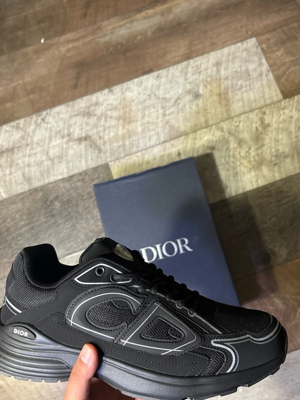 Dior Men’s Black B30 Sneaker